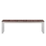 Tuinbank Concept Neo Antique III teak/roestvrij staal