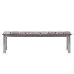 Banc de jardin Teakline Premium III Teck massif / Acier inoxydable