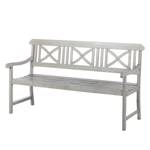 Banc de jardin Eternal Acacia massif - Gris - Largeur : 158 cm