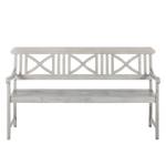 Banc de jardin Eternal Acacia massif - Gris - Largeur : 158 cm