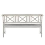 Banc de jardin Eternal Acacia massif - Gris - Largeur : 158 cm