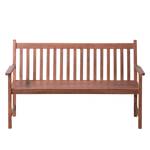 Banc de jardin Euka Nature II Bois massif Marron