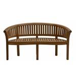 Banc de jardin San Francisco Teck massif