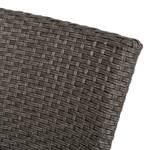 Gartenessgruppe Patio (7-teilig) Polyrattan Grau/Textil Braun-Grau