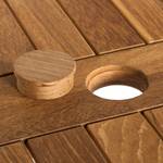 Tuineetgroep Teak Line IV Beige - Bruin - Natuurvezel - Massief hout - Hout