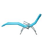 Ligstoel Summer Sun IV turquoise - met stalen frame