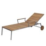 Gartenliege Teakline Exklusiv III Teak massiv / Edelstahl