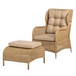 Gartenstuhl Calla Millor (2-teilig) Lloyd Loom- Braun-Beige