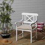 Chaise de jardin Eternal I Acacia massif - Blanc