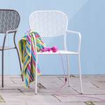 Chaises de jardin Fleury I (lot de 2) Métal blanc