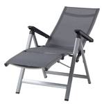 Chaise de jardin Friends II Aluminium / Fibres synthétiques - Aluminium / Anthracite