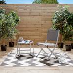 Chaise de jardin Friends III Aluminium / Fibres synthétiques - Aluminium / Anthracite