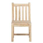 Sedia da giardino Montreal I Legno massello di teak White Wash