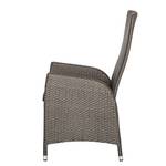 Chaise de jardin Pavona (lot 2) Polyrotin gris