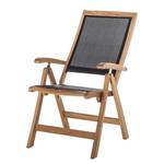 Chaise de jardin Teak Line Agia I Bois Teck marron teck Chaise en Dossier haut
