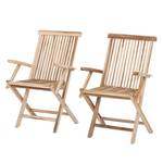 Sedia da giardino Teakline Classic set da 2 - Legno massello di teak