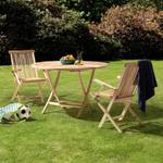 Gartenstuhl Teakline Classic (2er-Set) Teakholz massiv