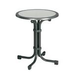 Tuintafel Boulevard rond - diameter 60cm - inklapbaar - ronde buis/werzalit