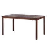 Table de jardin Euka Nature Bois d'eucalyptus - Marron