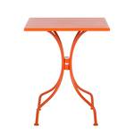 Tuintafel Jovy oranje metaal