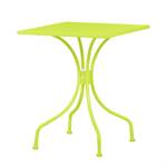 Table de jardin Jovy Métal vert pastel