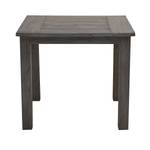 Table de jardin Klare Kante I Teck massif - 90 x 90 cm