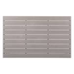 Tuintafel Kudo III polywood/aluminium - grijs/platinagrijs - 150x90cm