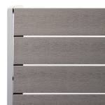 Tuintafel Kudo III polywood/aluminium - grijs/platinagrijs - 200x100cm