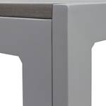 Set de jardin Kudo VIII Polywood / Aluminium - Gris