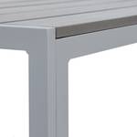 Eetgroep Kudo XIV (3-delig) polywood/aluminium - grijs