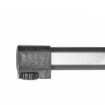Tuintafel Mecalit III kunststof/staal - Antraciet - 115 x 70 cm