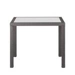 Table de jardin Paradise Gismo Polyrotin / Polyester Gris gris Table carrée 90 x cm