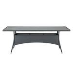 Table de jardin Paradise Lounge II Polyrotin gris