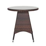 Table de jardin Paradise Lounge Polyrotin marron