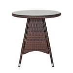 Table de jardin Paradise Lounge Polyrotin marron