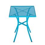 Tuintafel Pini turquoise metaal