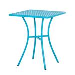 Tuintafel Pini turquoise metaal