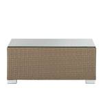 Gartentisch Rattanesco Puca Polyrattan/Glas