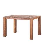 Table de jardin en teck Line Kiato 120 cm de profondeur - Teck