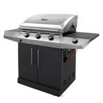 Gasgrillwagen T-36G Metall - Schwarz / Silber