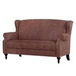 Diningsofa Cosimo I (3-Sitzer) Microfaser Braun - Braun