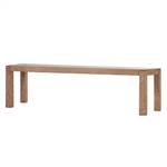 Banc Bansari Manguier partiellement massif - Brown Washed