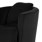 Fauteuil Ludes Microfibre Noir