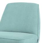 Fauteuil Lardy Tissé à plat Bleu pastel