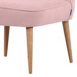 Fauteuil Lardy vlakweefsel - Mauve