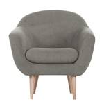 Fauteuil Channay Tissu Gris fumé