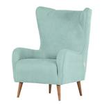 Oorfauteuil Raze vlakweefsel - Babyblauw