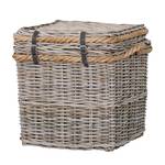 Cesto multifunzione (set da 3) kalea datuk rattan/grigio