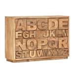 Sideboard Letters I massief mangohout