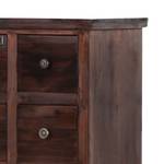 Commode haute Moorland Sapin partiellement massif Marron vieilli